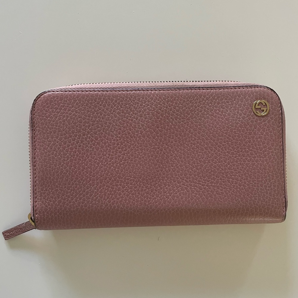 Gucci Continental Wallet Light Pink